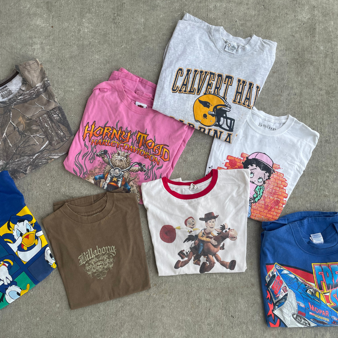 Three Vintage Tees