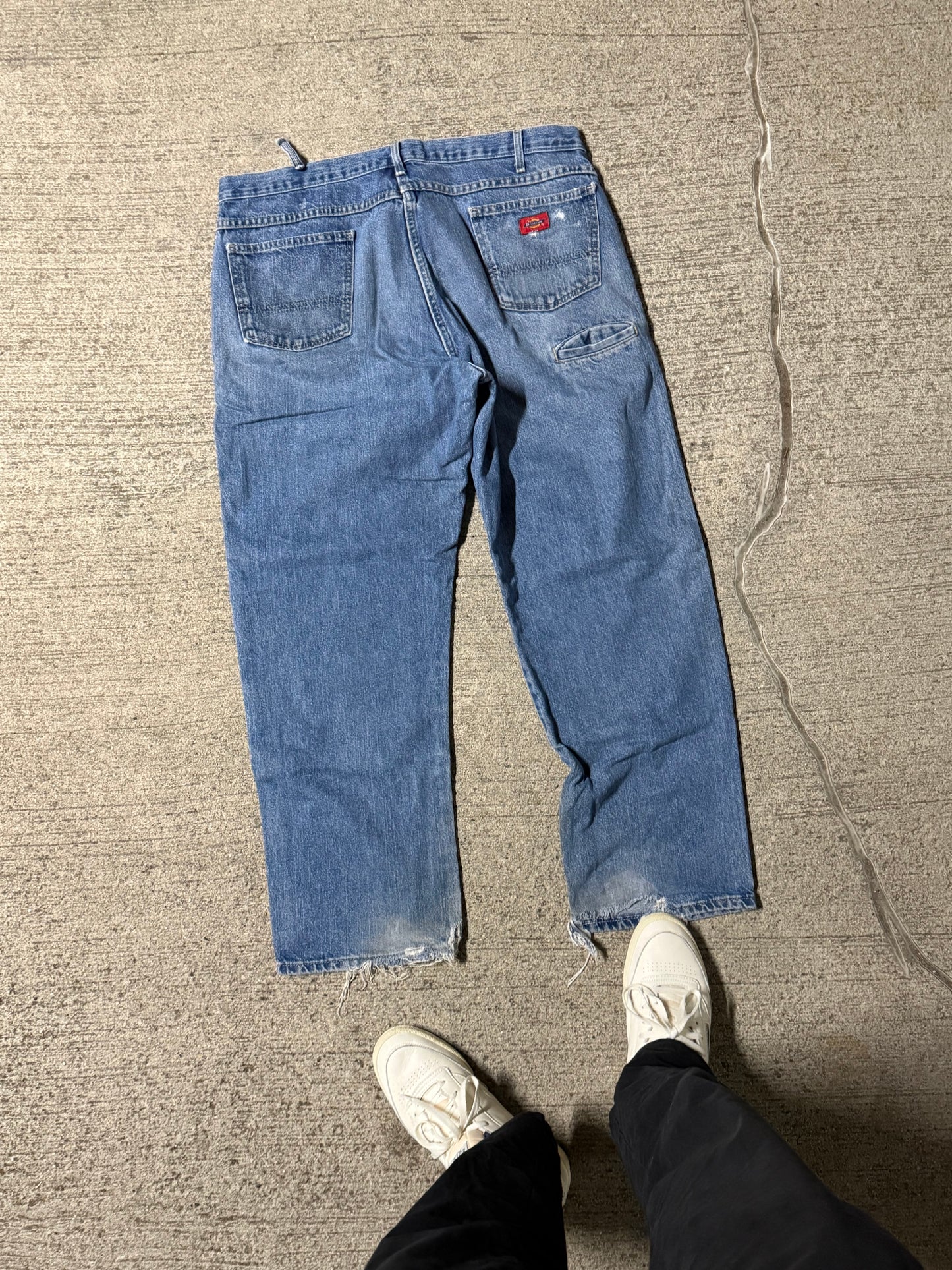 Vintage Blue Double-Knee Dickies Pants | 40x32