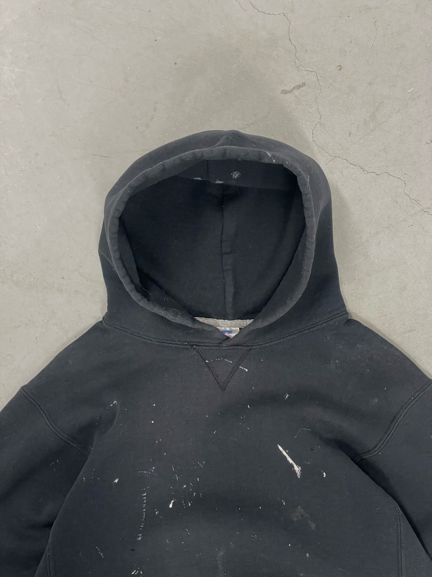Vintage Paint Splatter Russell Sweatshirt | Small