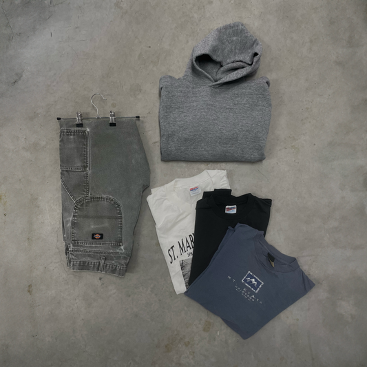 3 Tees 1 Sweatshirt 1 Pant
