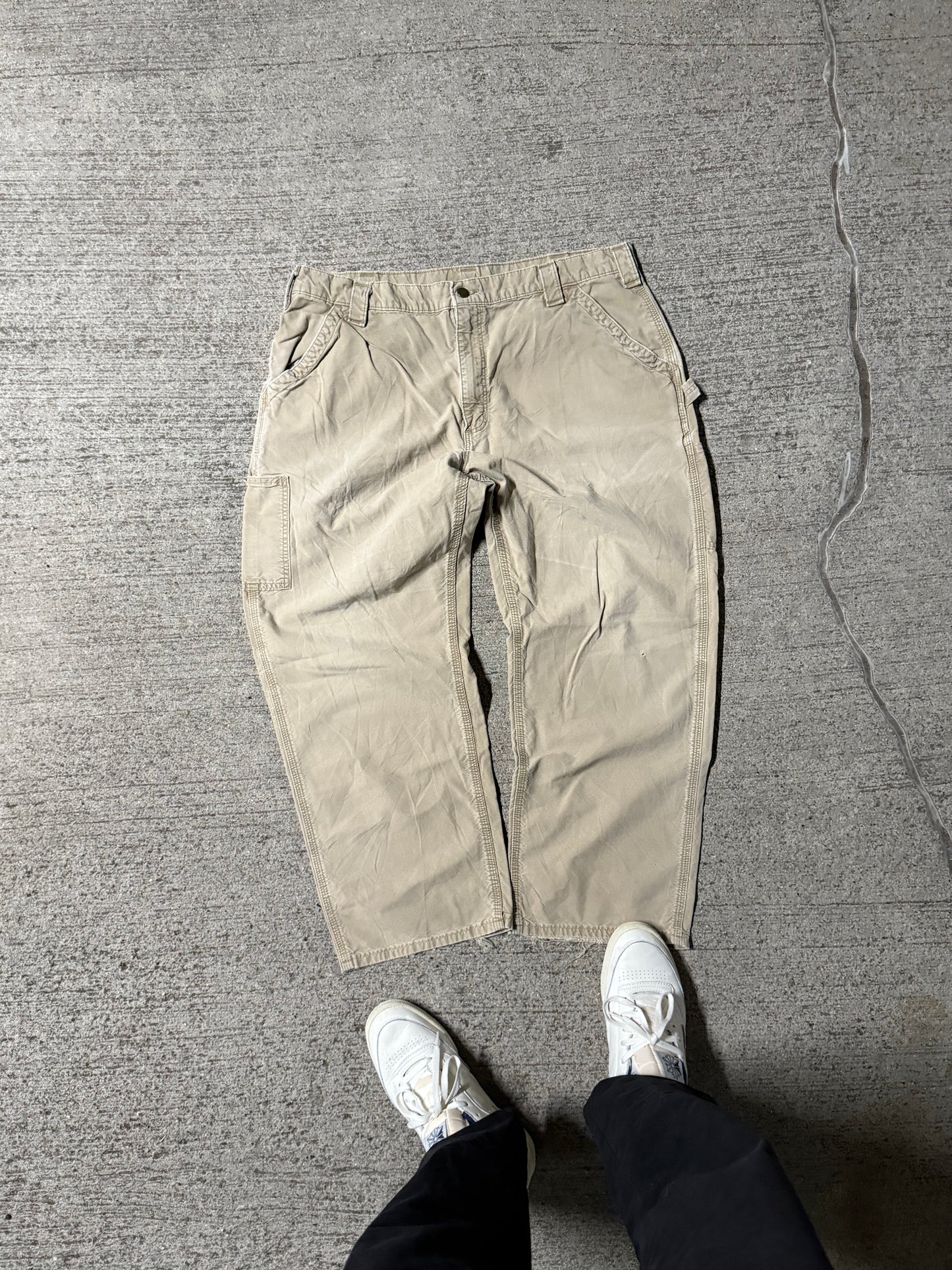 Vintage Tan Carhartt Pants | 40x30