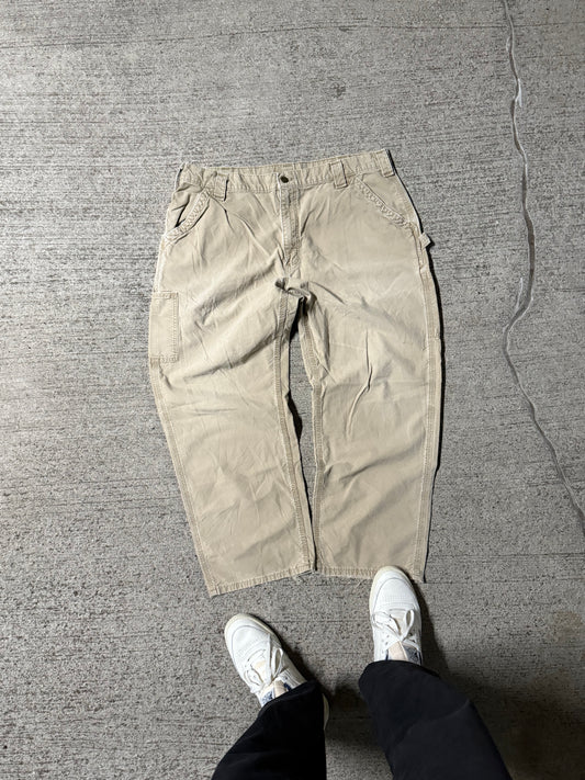 Vintage Tan Carhartt Pants | 40x30