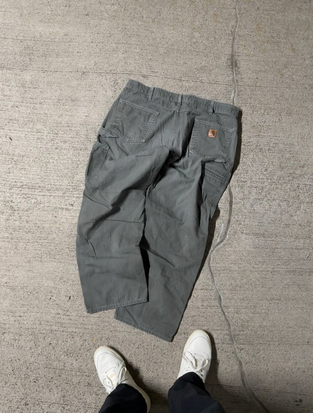 Vintage Green Carhartt Pants | 40x30