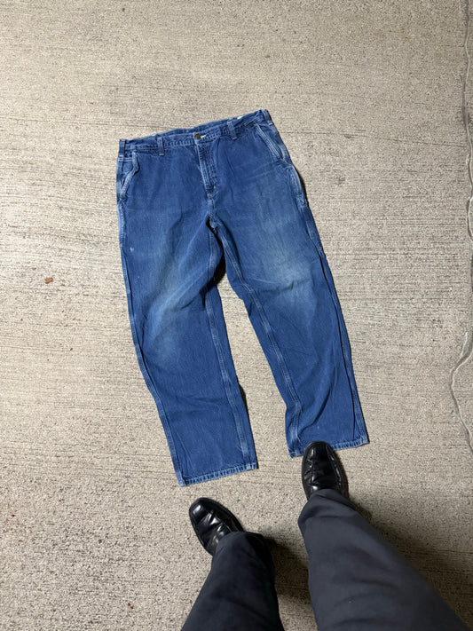 Vintage Blue Carhartt Jeans | 38x32