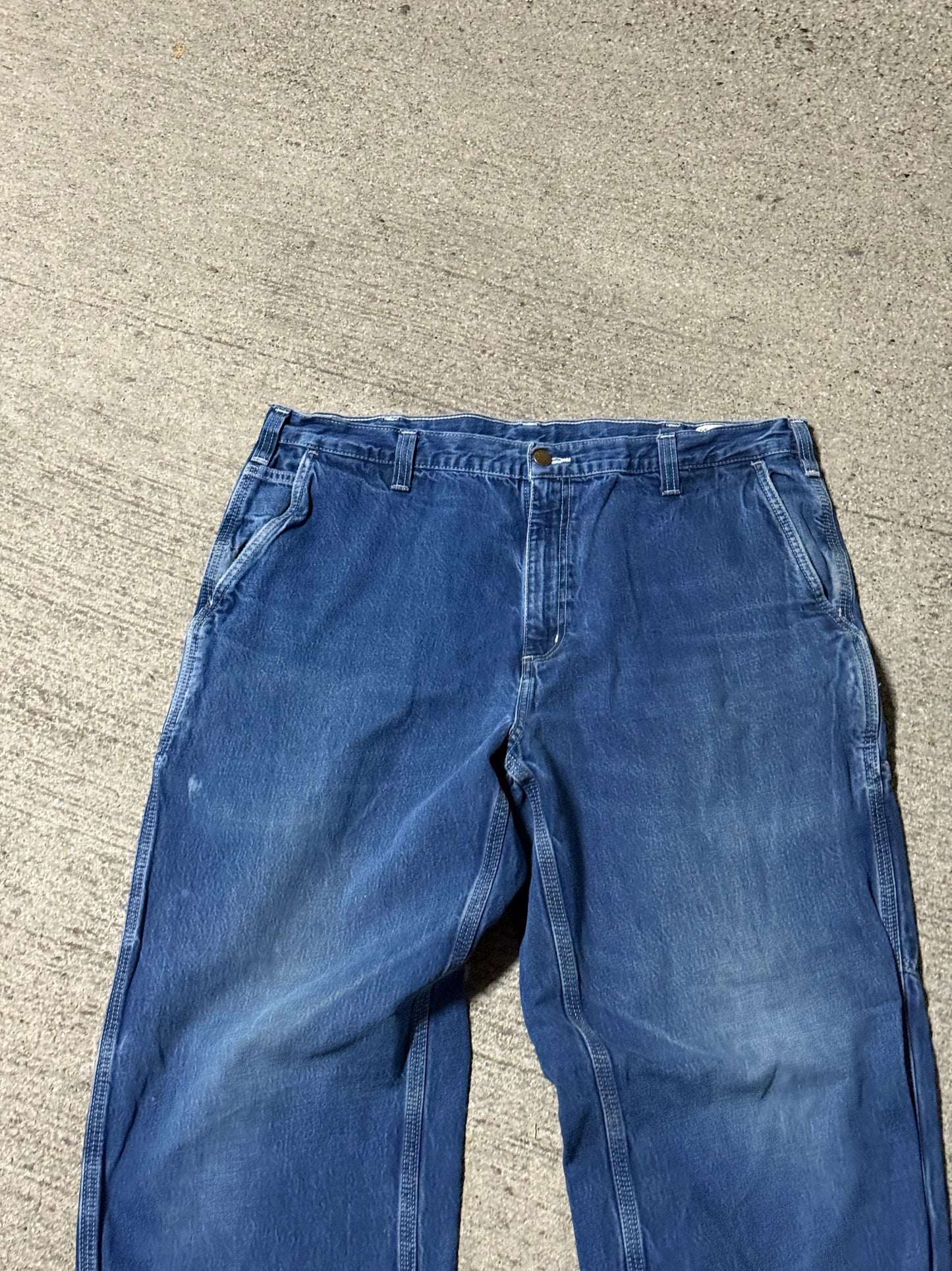 Vintage Blue Carhartt Jeans | 38x32