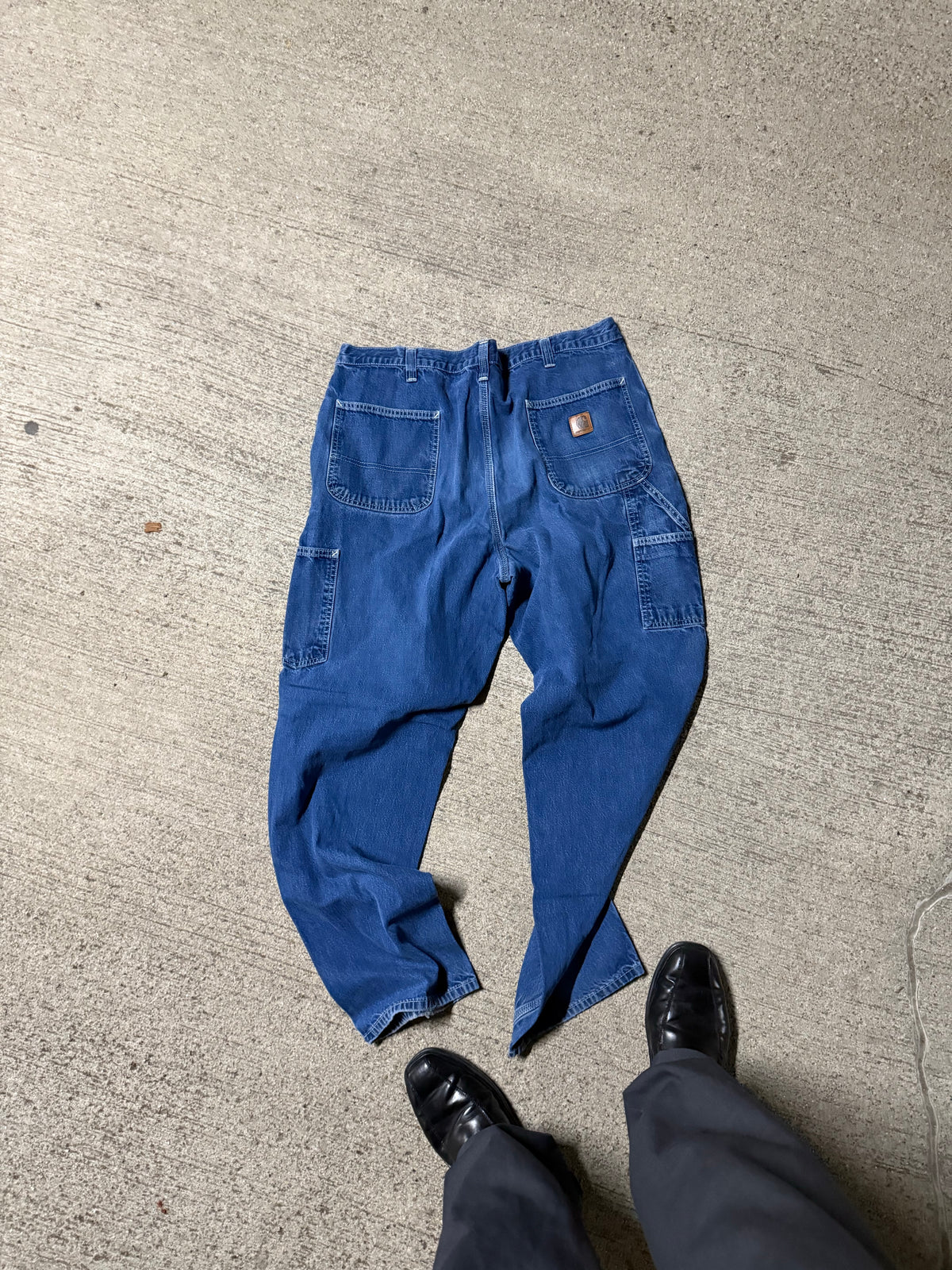 Vintage Blue Carhartt Jeans | 38x32