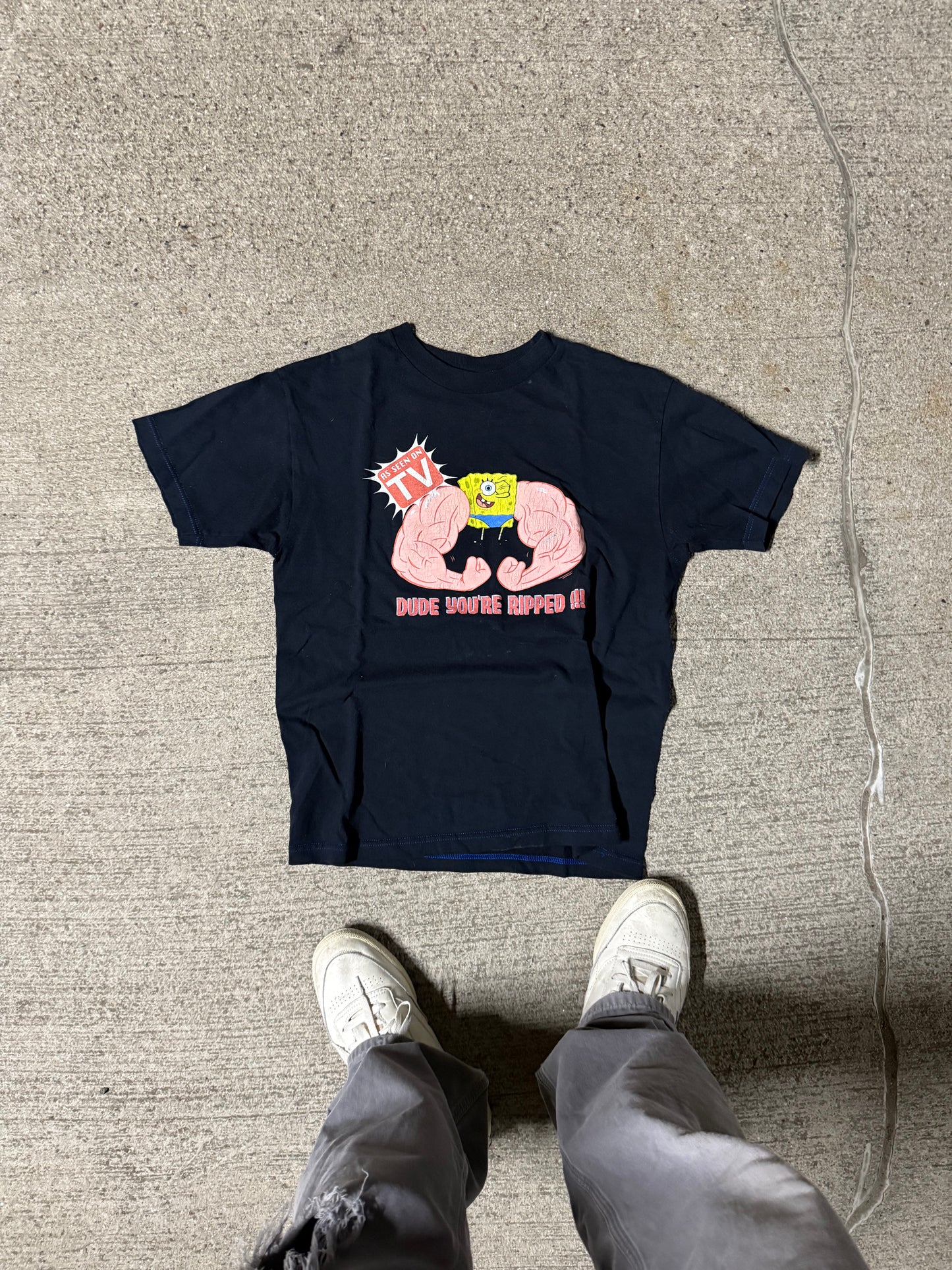 Vintage Spongebob Tee | Medium