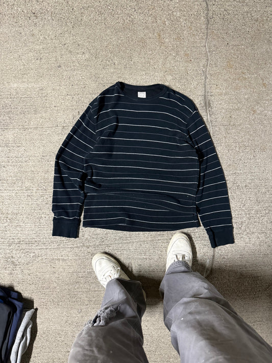 Vintage Striped Long Sleeve Tee | Medium