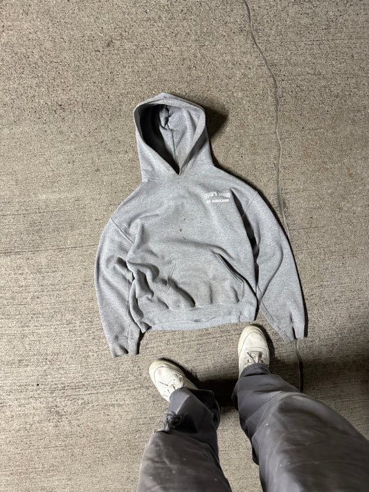 Vintage Gray Hoodie | Medium