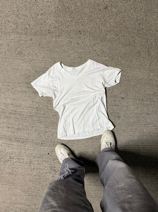 1990s V-Neck Tee | Large