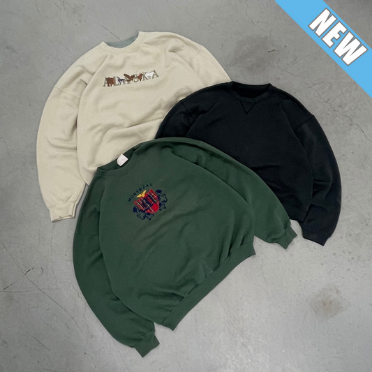 Three Vintage Sweatshirts